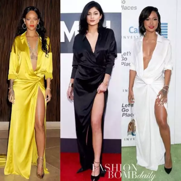 Who wore it better? Rihanna vs Kylie vs Karrueche